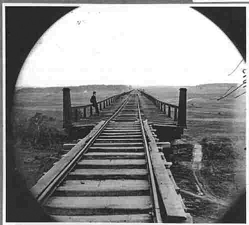 Atlantic, Mississippi & Ohio Railroad Abandoned Rails