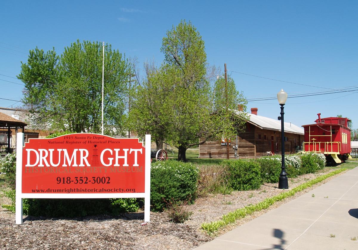 The Drumright District Abandoned Rails