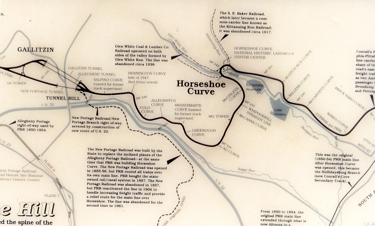 The New Portage Railroad Abandoned Rails