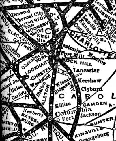 Charleston, Cincinnati & Chicago Railroad Abandoned Rails