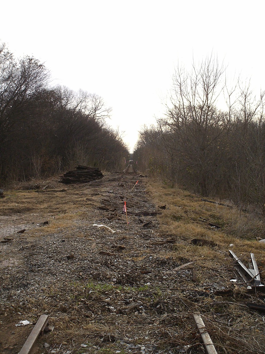 Dallas & Waco Railroad Abandoned Rails