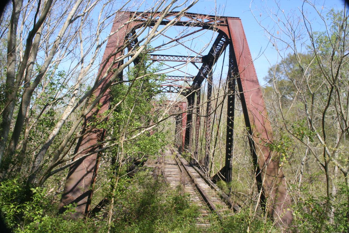 Selma, Rome & Dalton Railroad Abandoned Rails