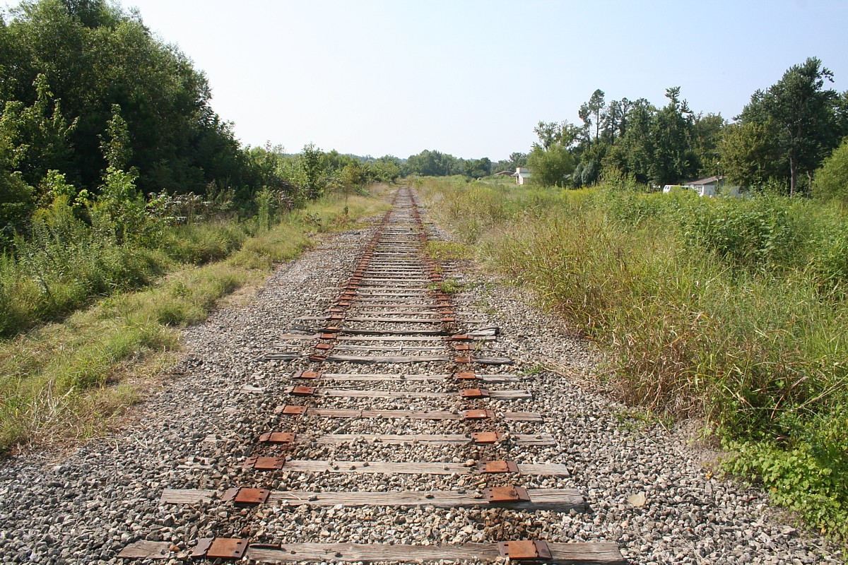 Hardin Southern Railroad Abandoned Rails