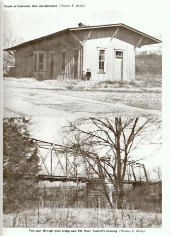 The Middle Tennessee and Alabama Railway - Abandoned Rails