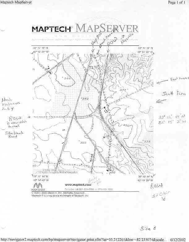 Augusta, Gibson & Sandersville Railroad Abandoned Rails