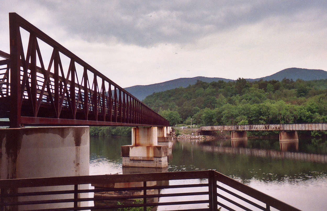 The James River Bridge Abandoned Rails